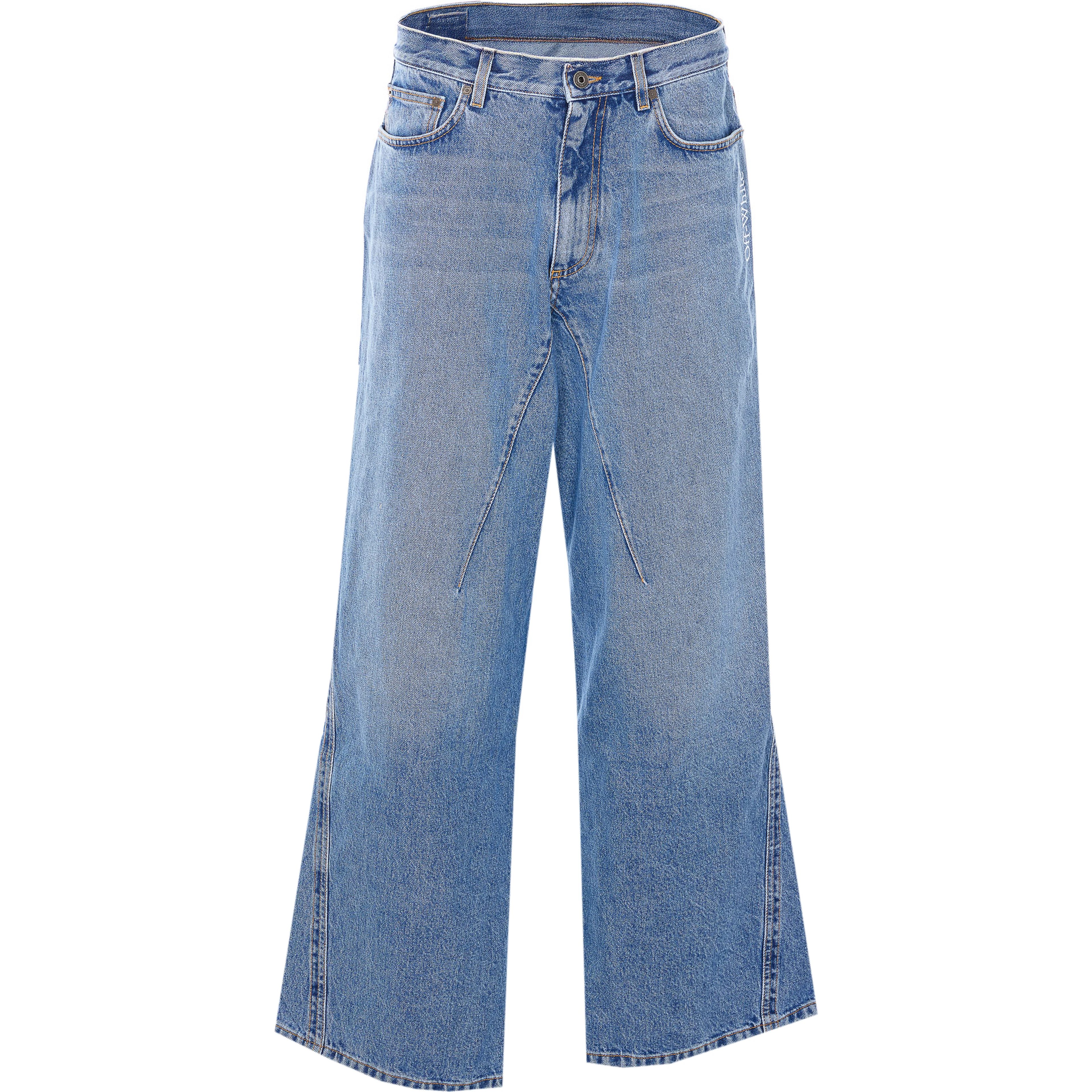 Off White Jeans Blue