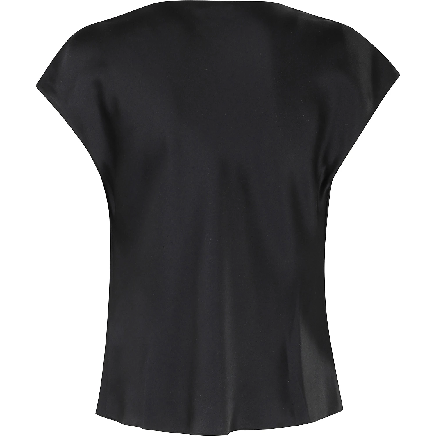COWL NK CAP SLV BLOUSE