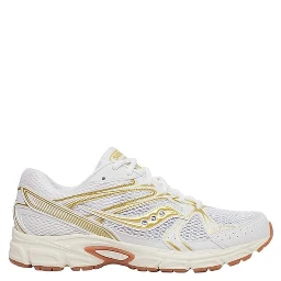 Bicolor Leather Athletic Sneakers