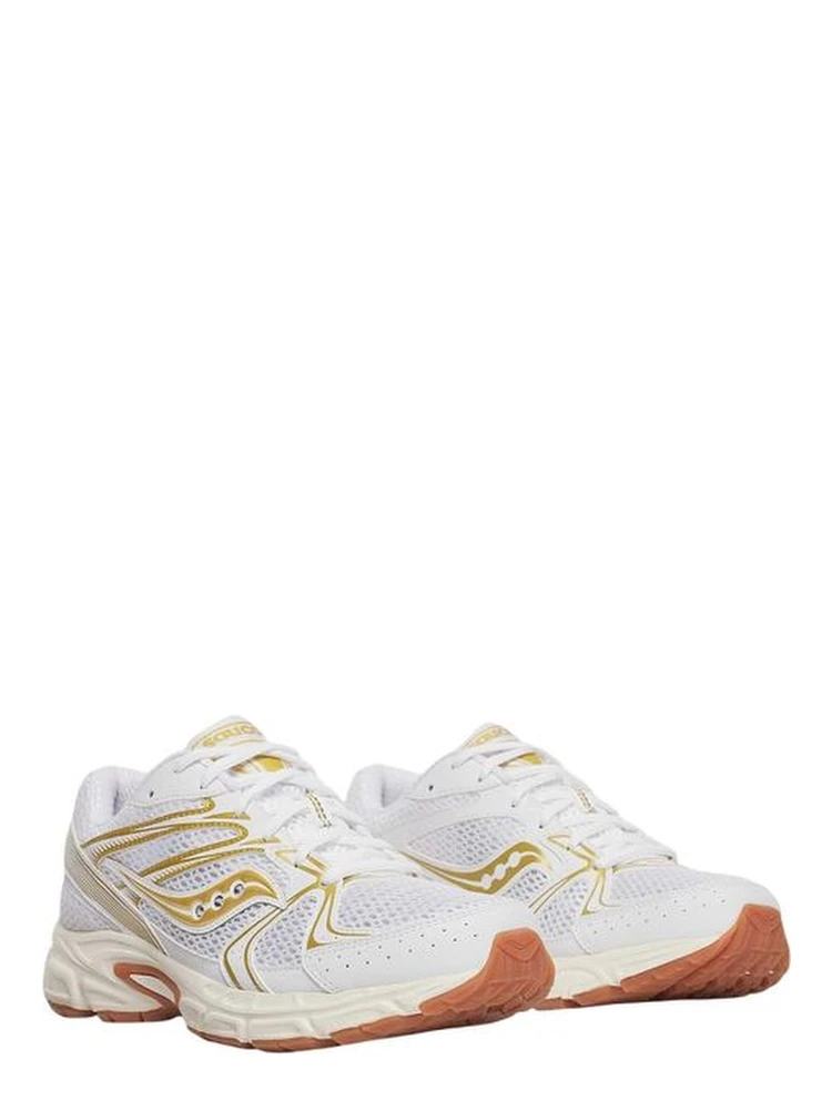 Bicolor Leather Athletic Sneakers alternative