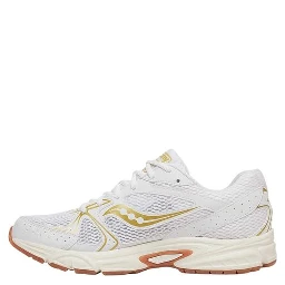 Bicolor Leather Athletic Sneakers