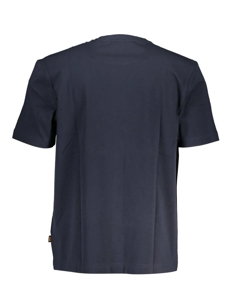 Blue Organic Cotton Men's T-Shirt alternative