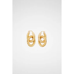 Gold Fibres Earrings