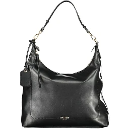 حقيبة يد من البولي إيثيلين الأسود