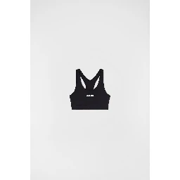 Black Fibres Tank Tops