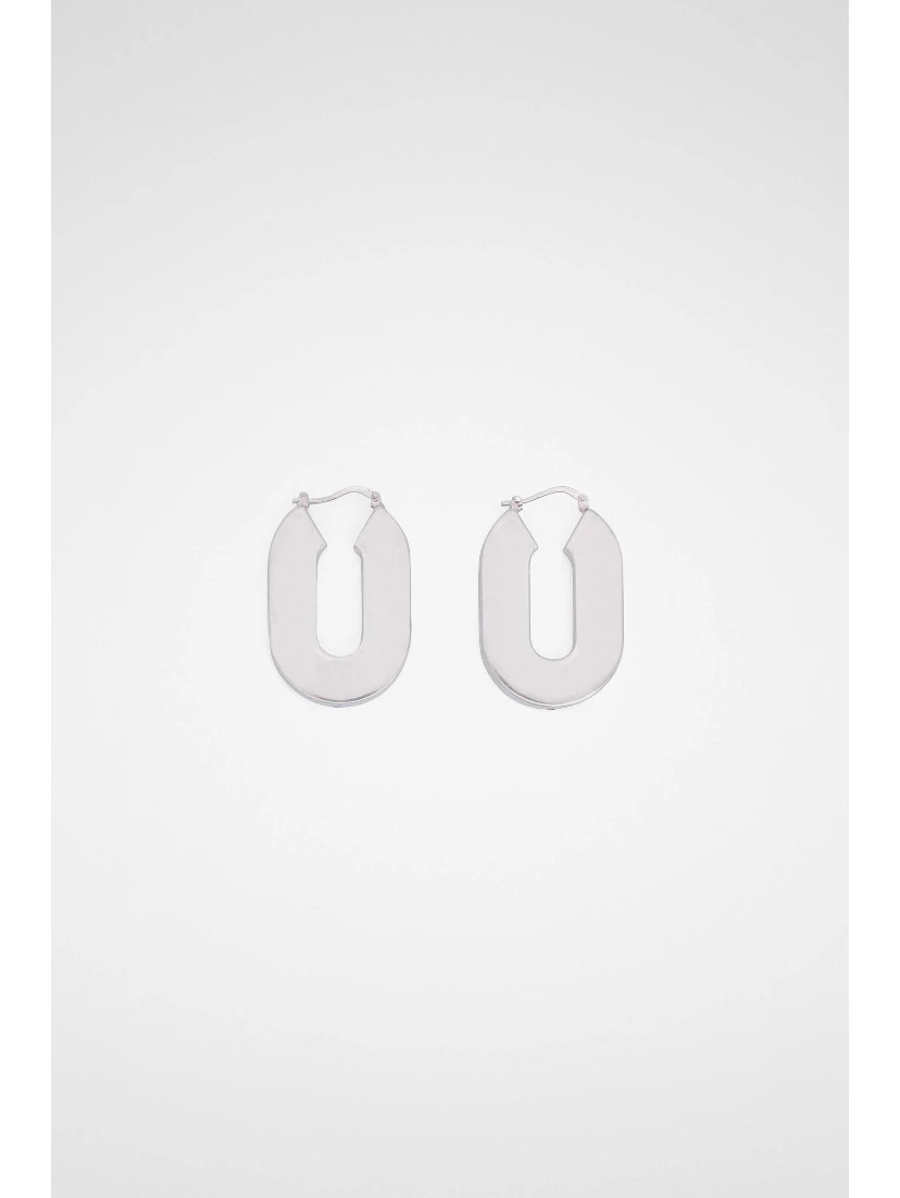 Silver Fibres Earrings