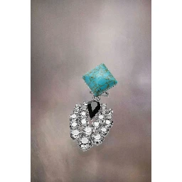 Multicolor Fibres Earrings