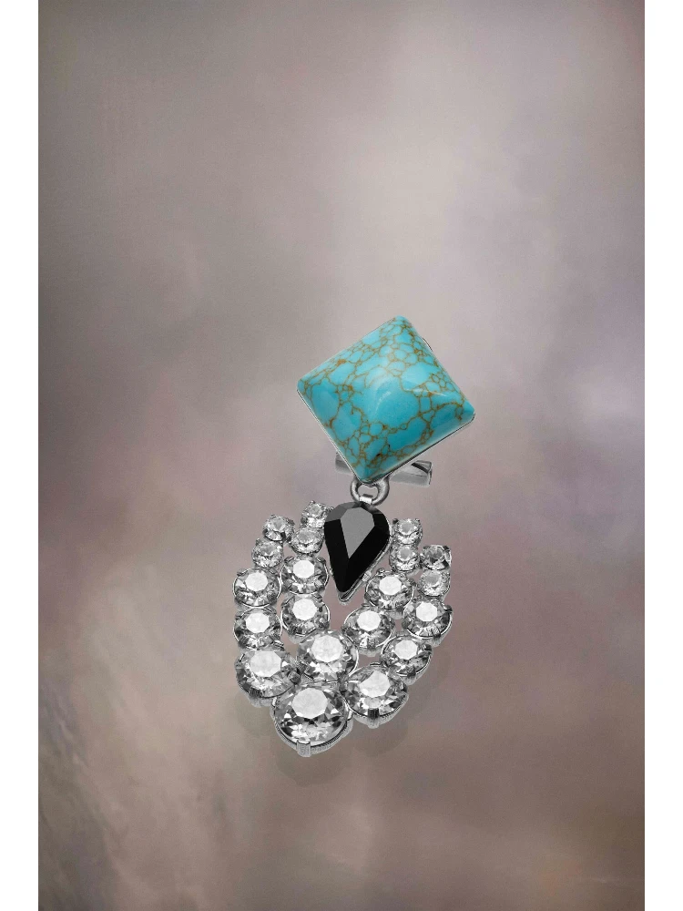 Multicolor Fibres Earrings