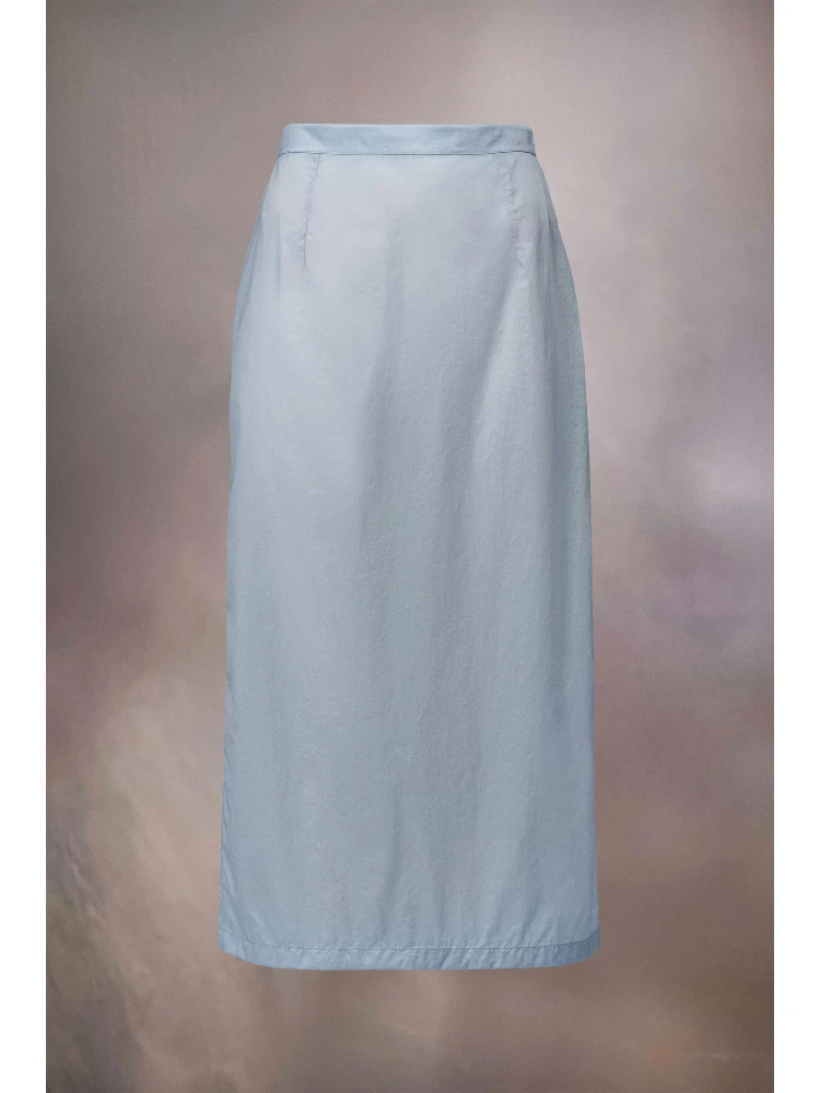 Blue Fibres Midi Skirt