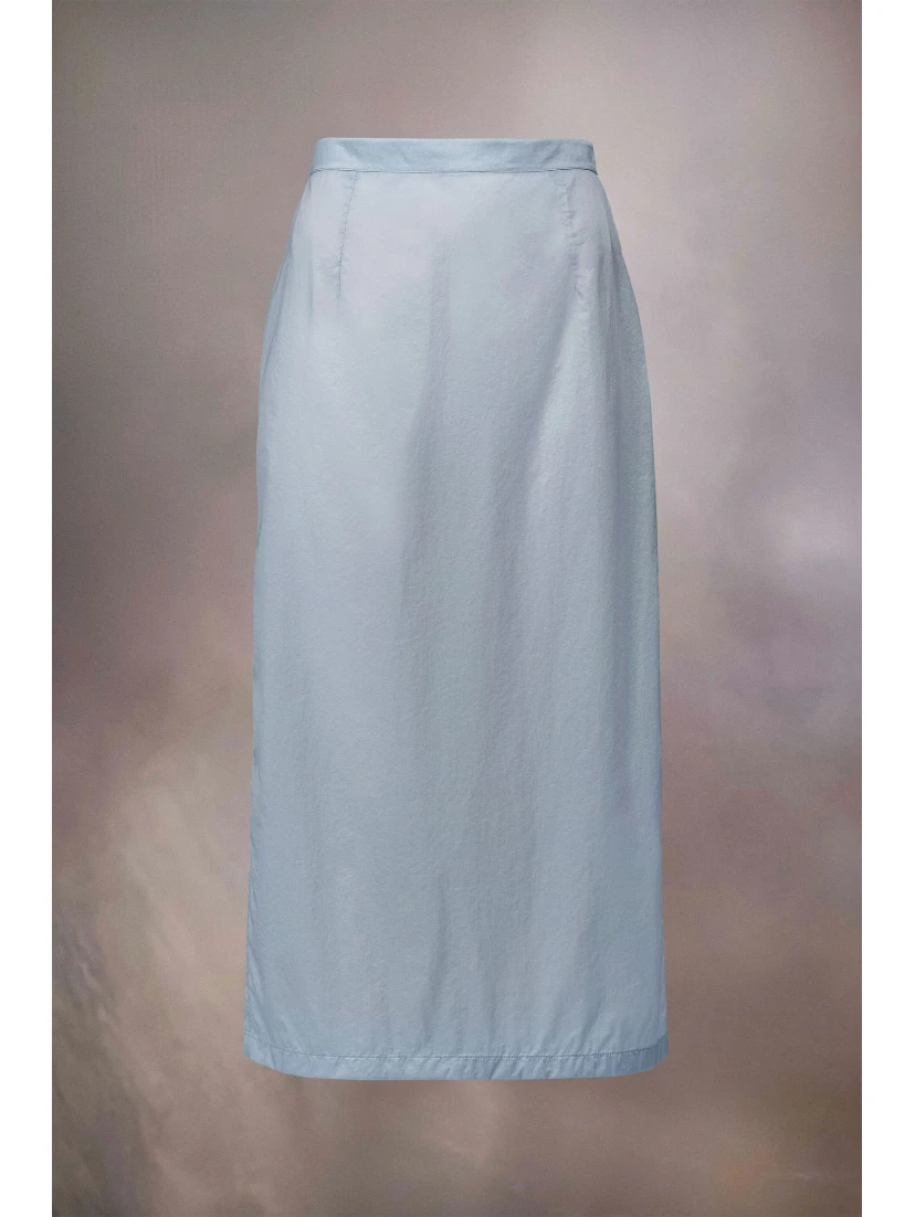 Blue Fibres Midi Skirt