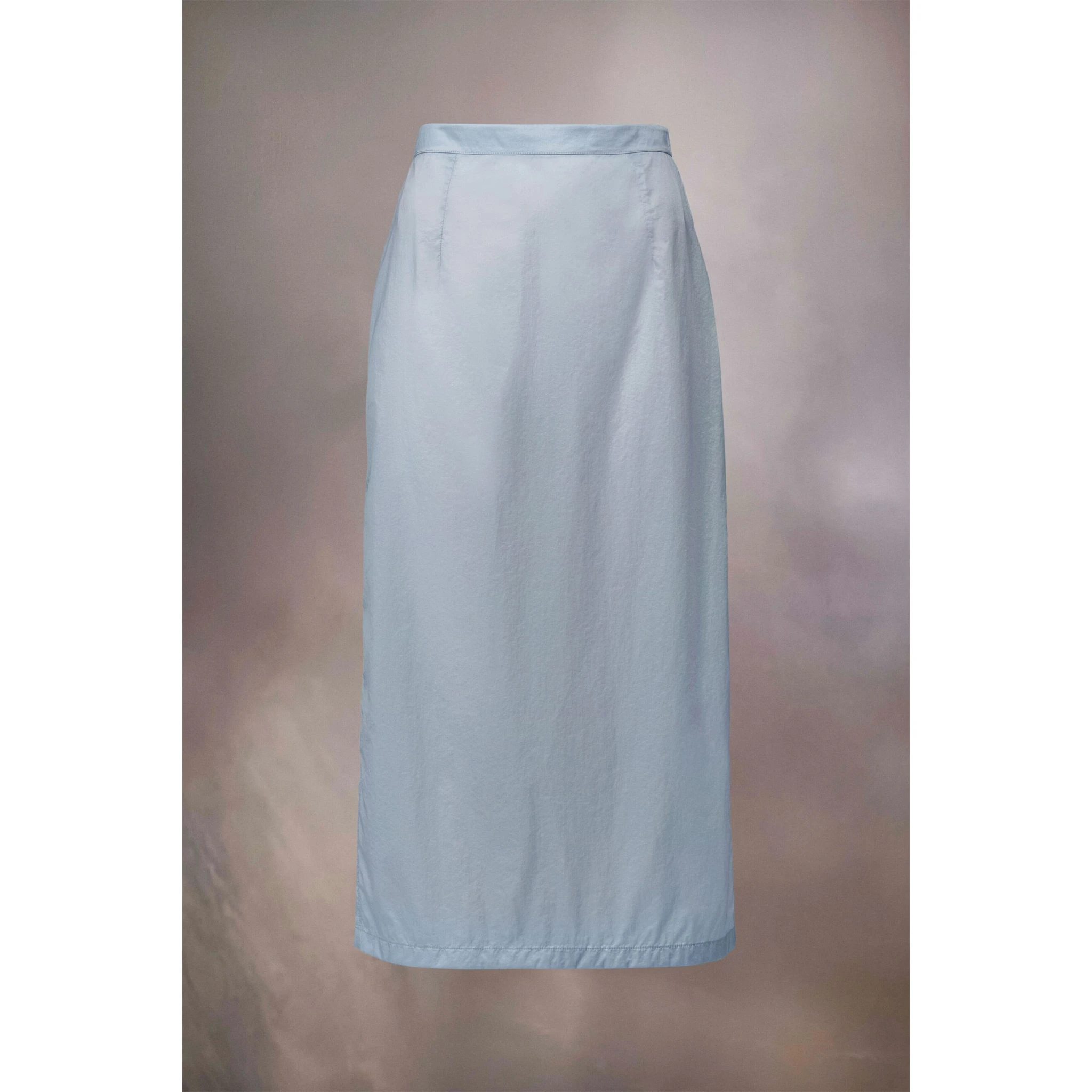 Blue Fibres Midi Skirt