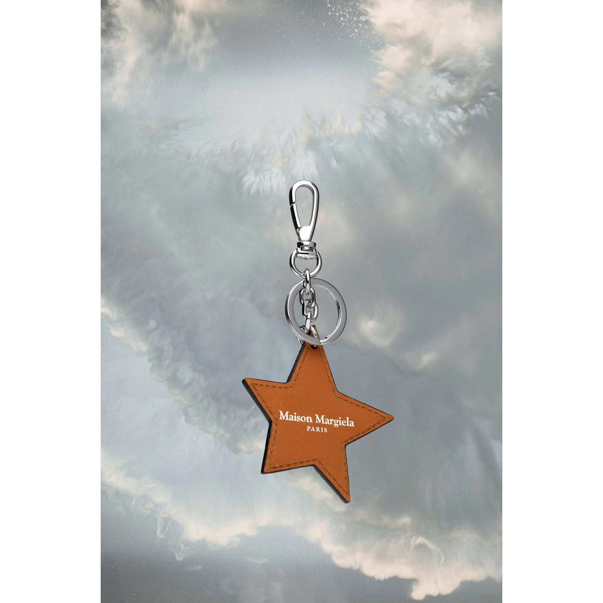 Bicolor Fibres Keychain