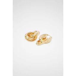 Gold Fibres Earrings
