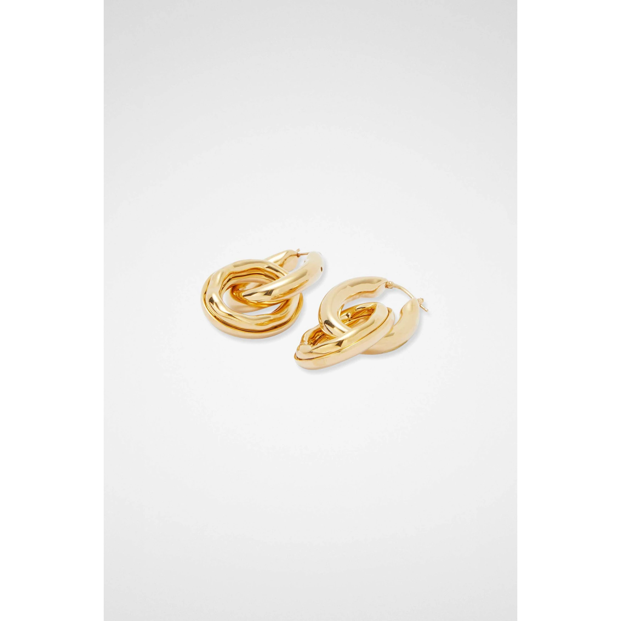 Gold Fibres Earrings