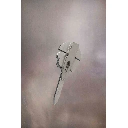 Black And White Fibres Broch