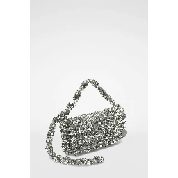 Gray Fibres Clutch Bag