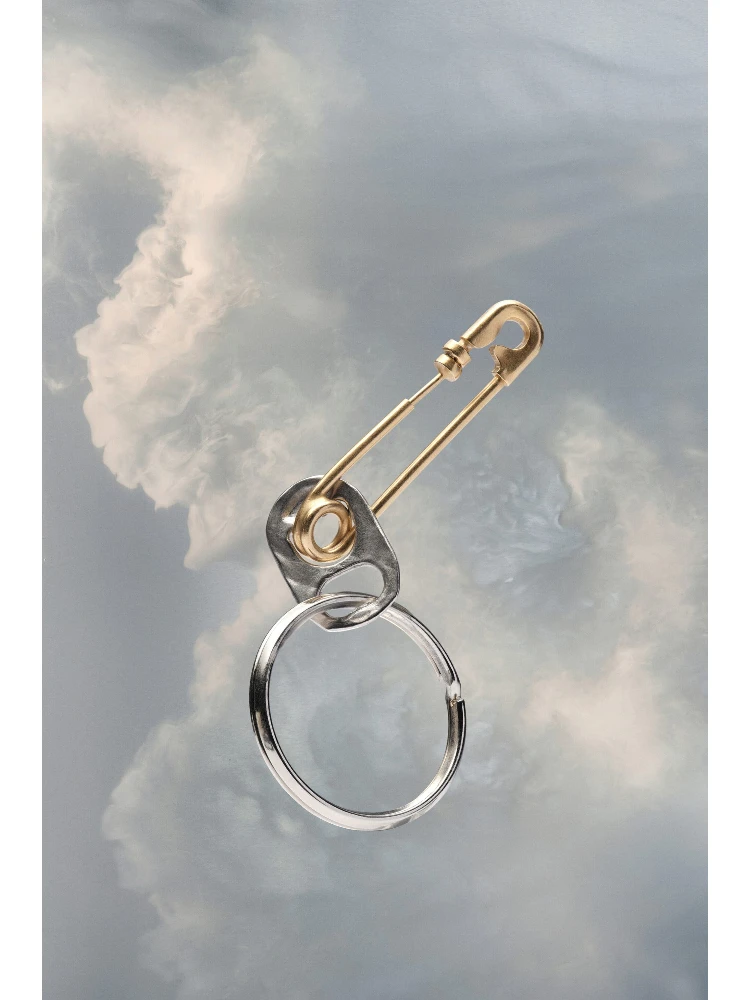 Gold Fibres Earrings