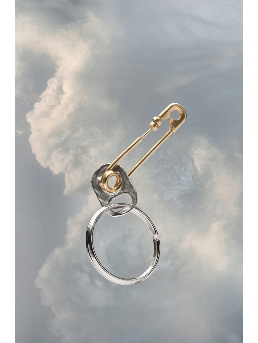 Gold Fibres Earrings