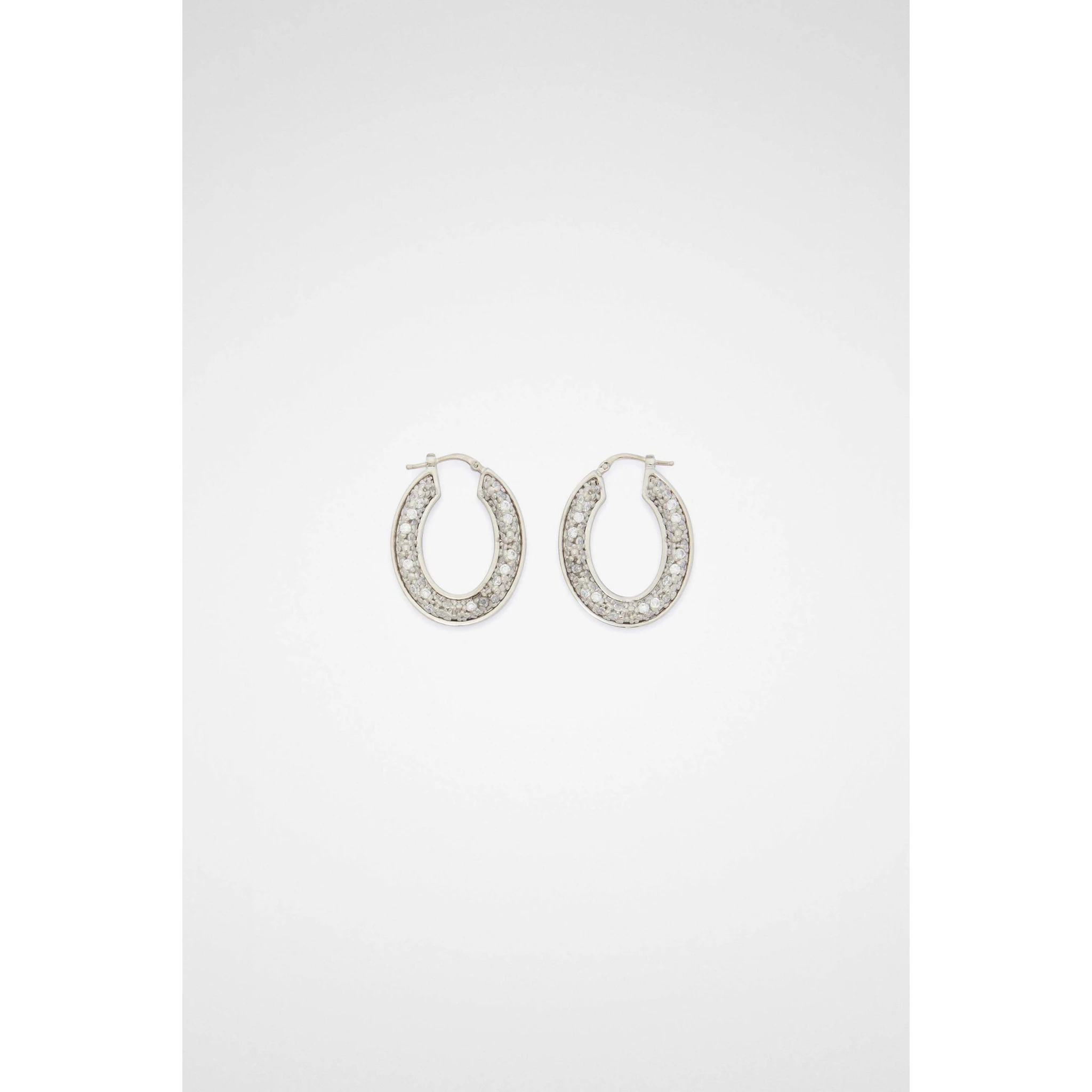 Silver Fibres Earrings