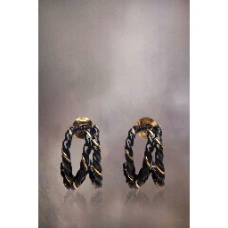 Bicolor Fibres Earrings