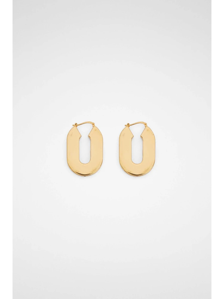 Gold Fibres Earrings