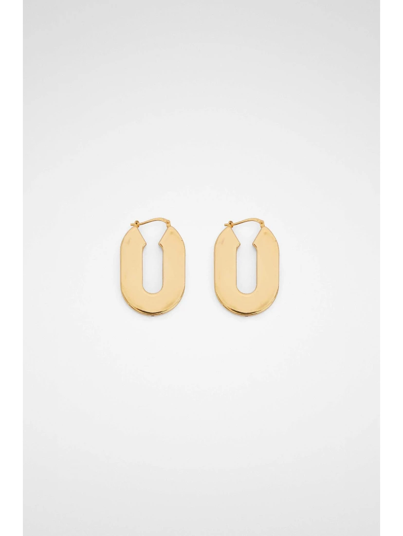 Gold Fibres Earrings