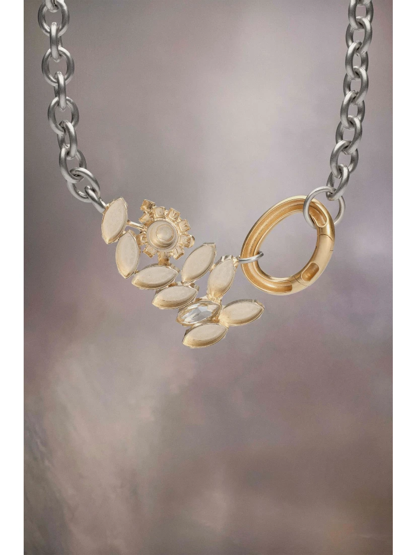 Bronze Fibres Necklace