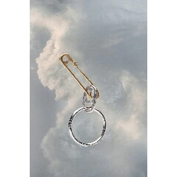 Gold Fibres Earrings