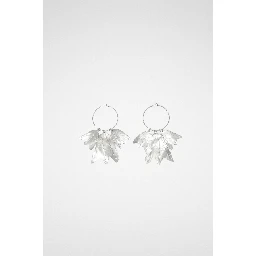 Silver Fibres Earrings