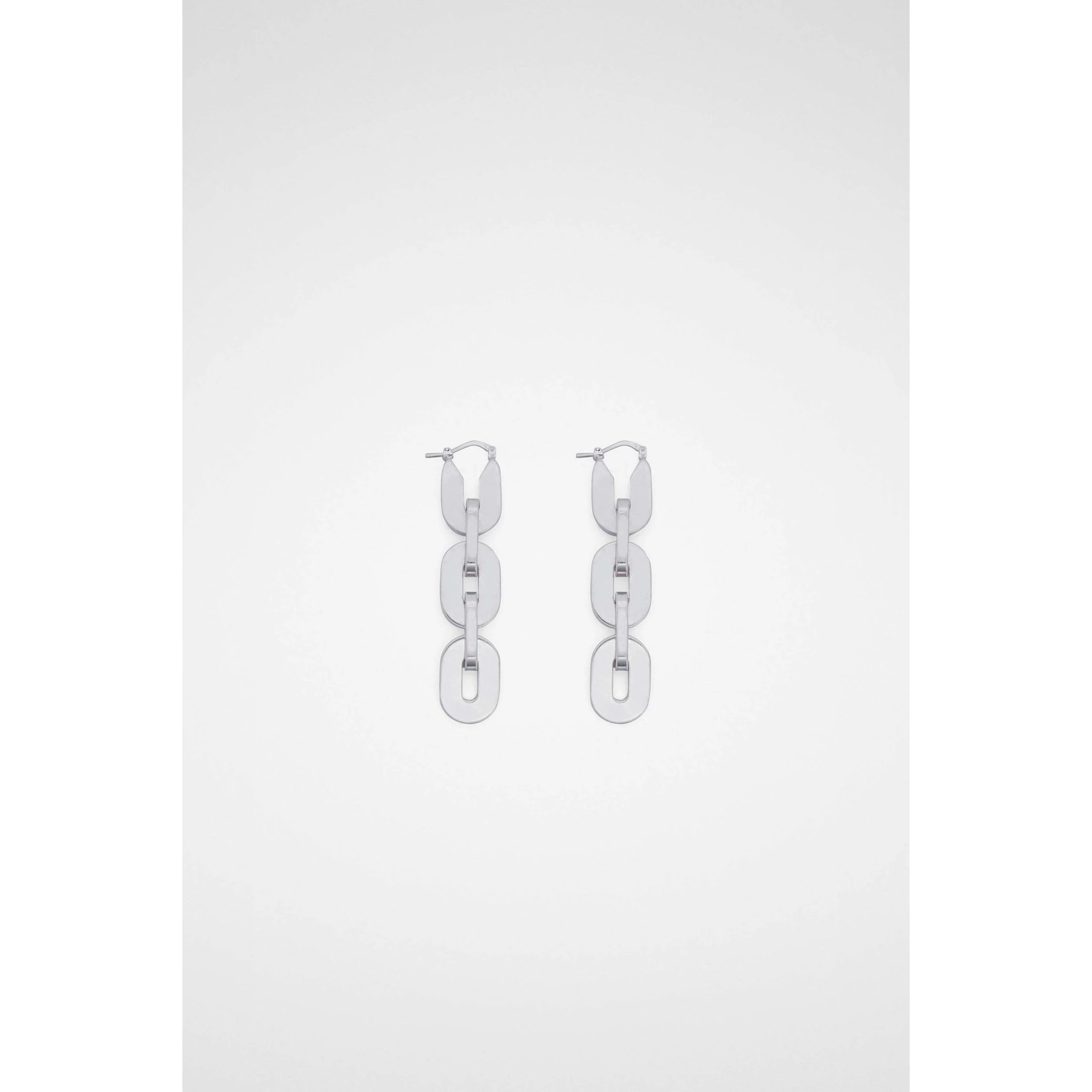 Silver Fibres Earrings