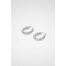 Silver Fibres Earrings