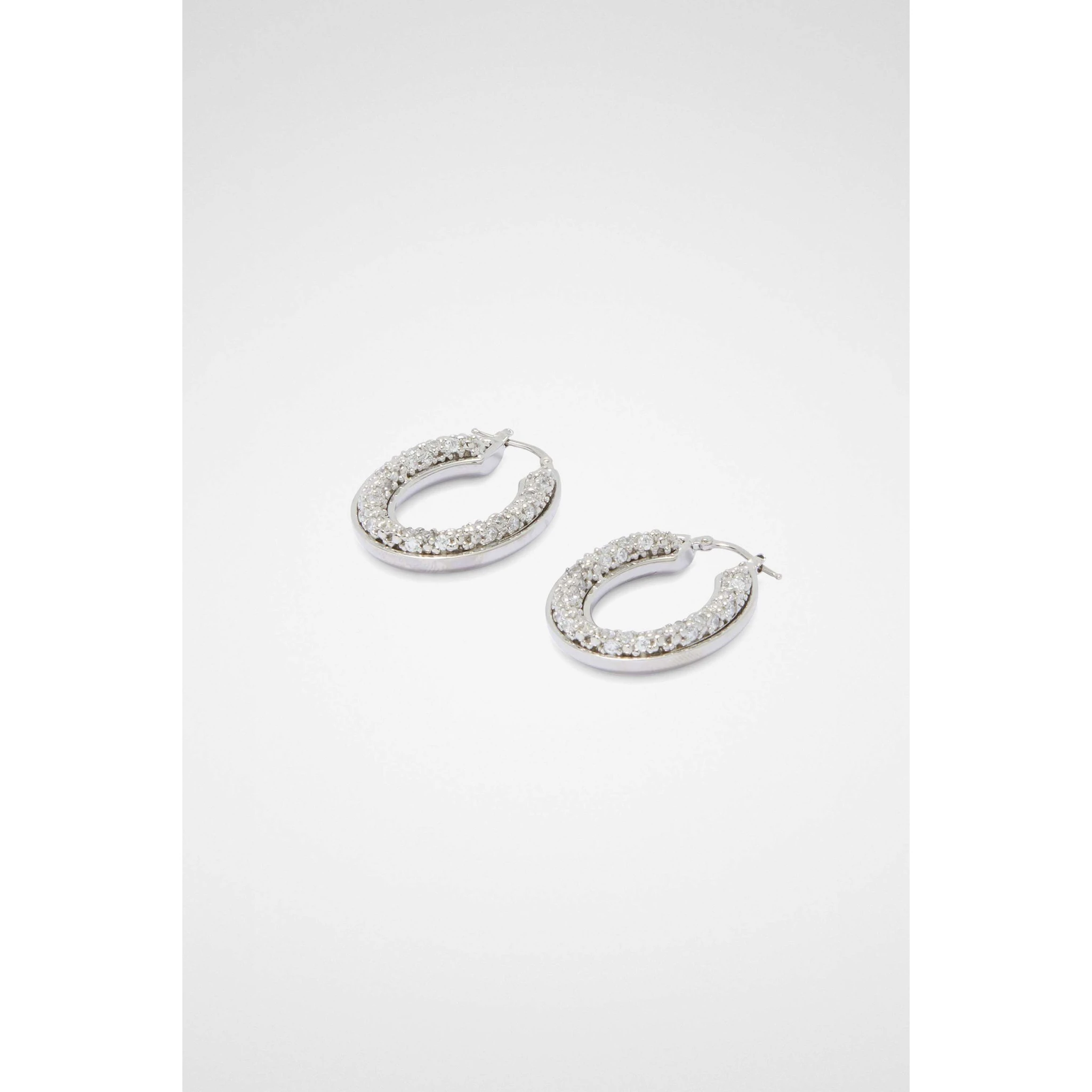 Silver Fibres Earrings