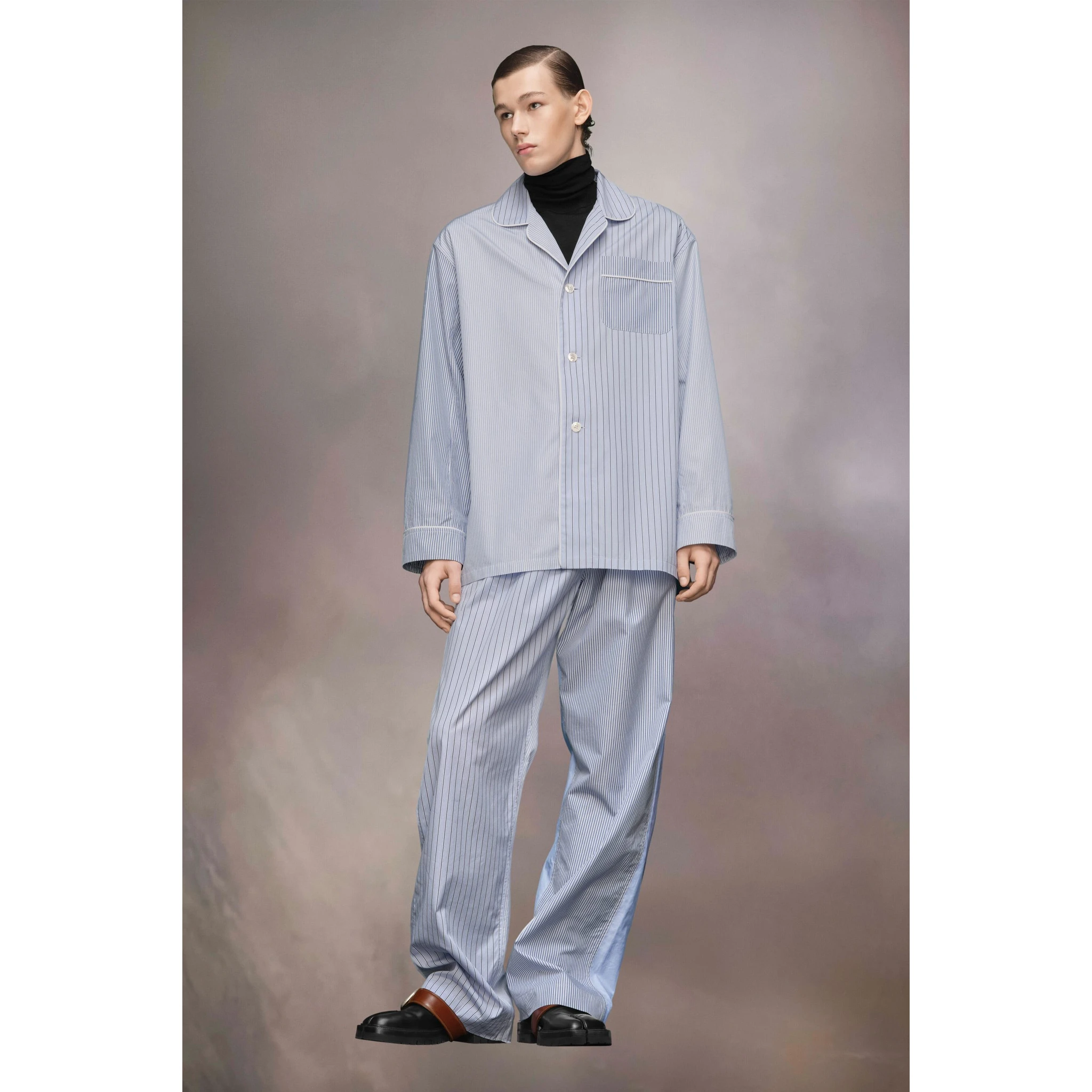 Blue Fibres Top Sleepwear