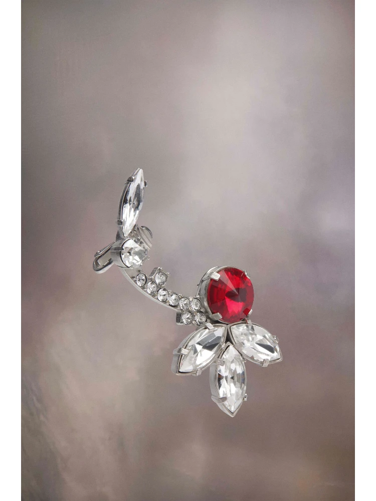 Bicolor Fibres Earrings