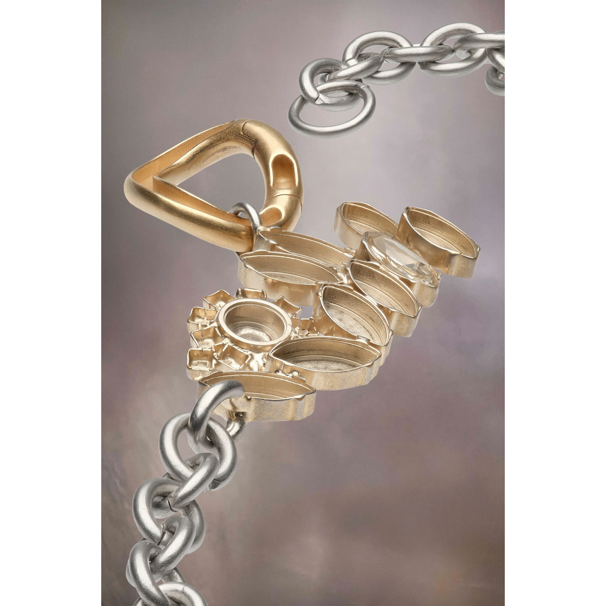 Bronze Fibres Necklace