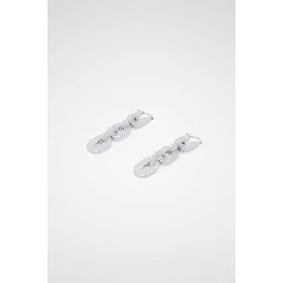 Silver Fibres Earrings