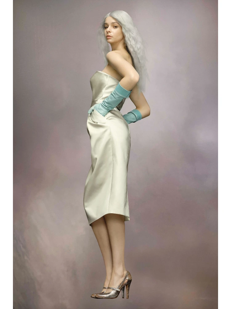 Green Fibres Midi Skirt alternative