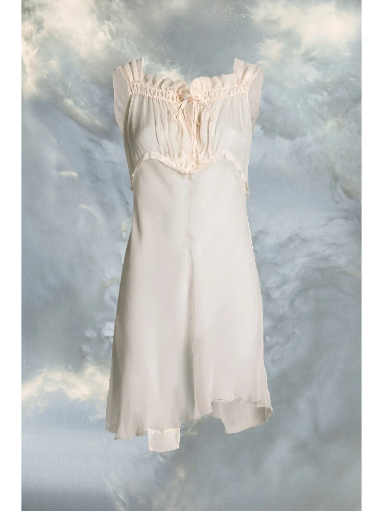 Pink Fibres Short Dress