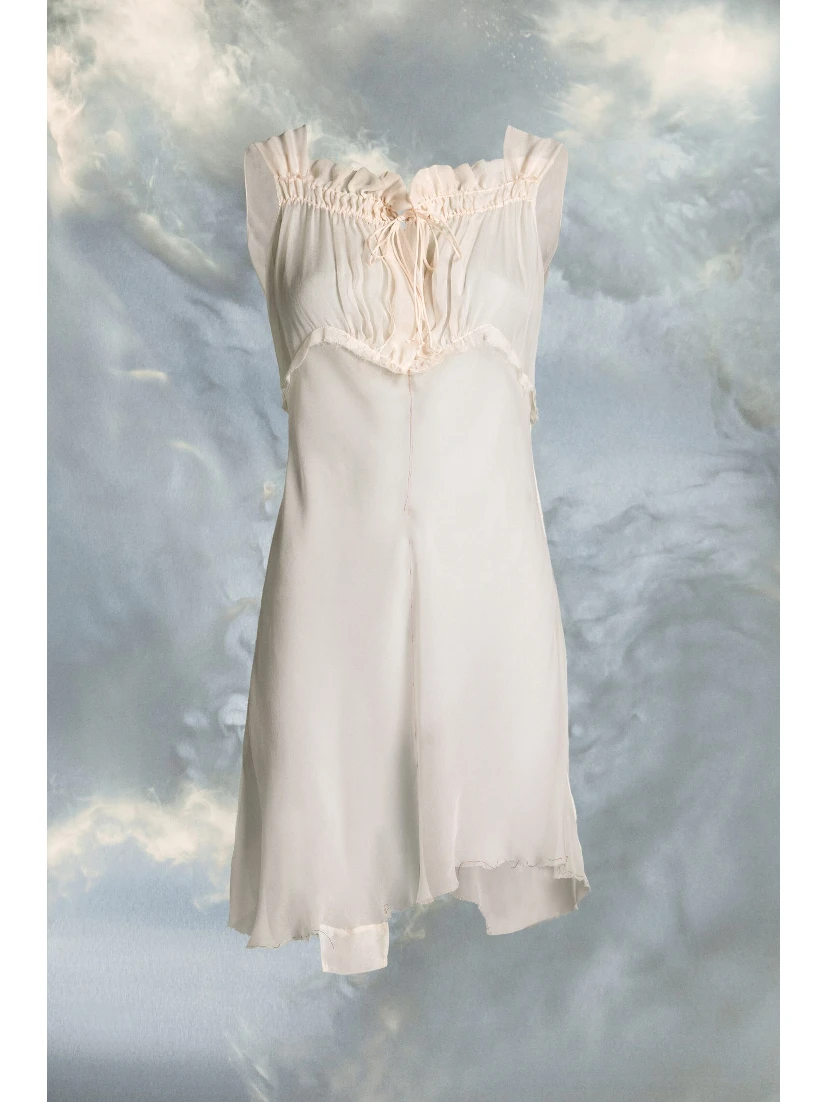 Pink Fibres Short Dress