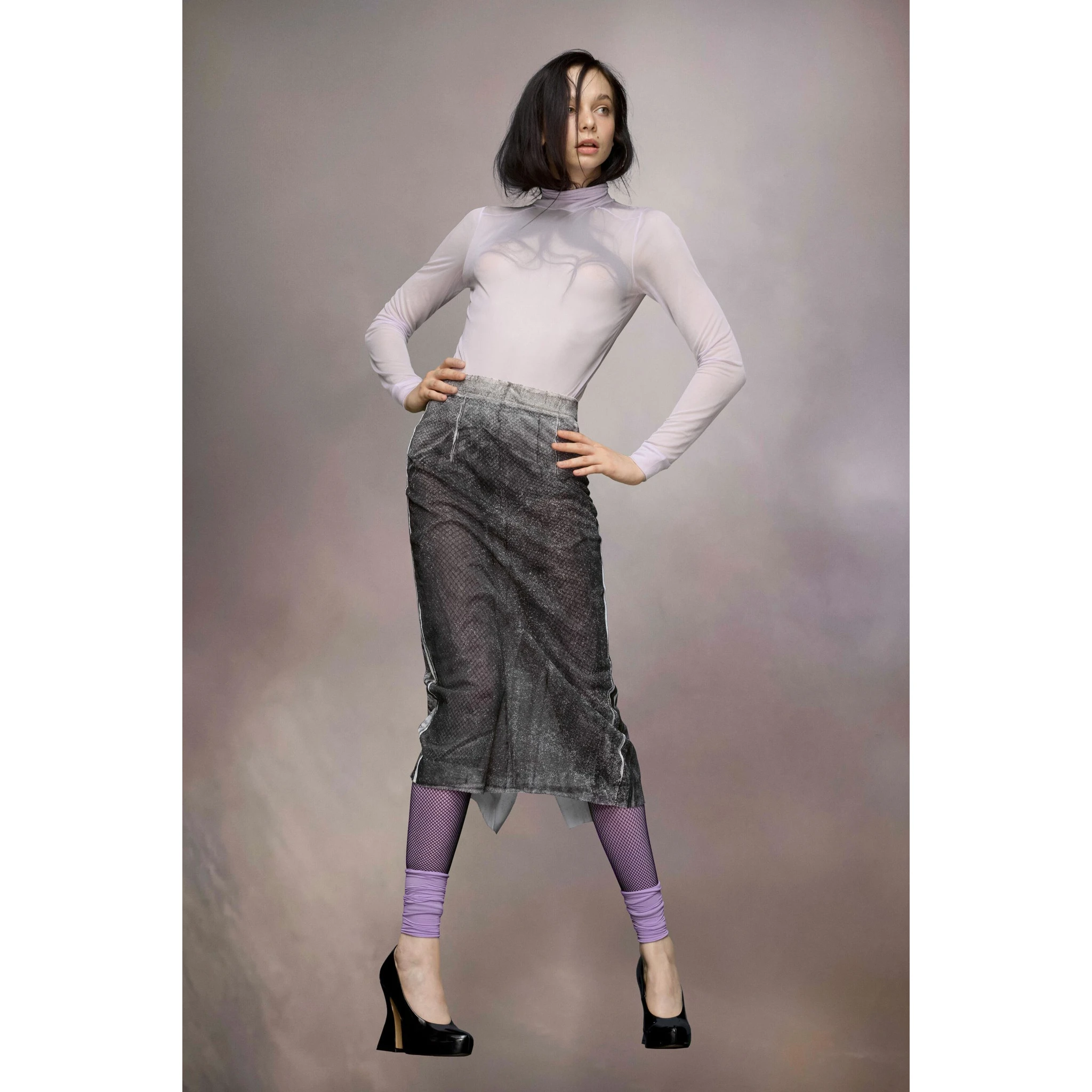 Purple Fibres Bodysuit