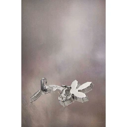 Bicolor Fibres Earrings