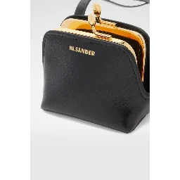 Black Fibres Clutch Bag