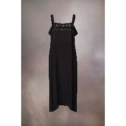 Black Fibres Midi Dress