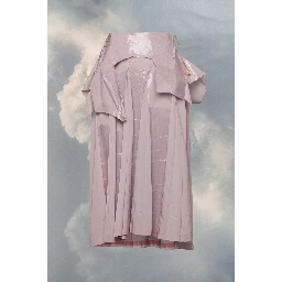 Pink Fibres Midi Skirt