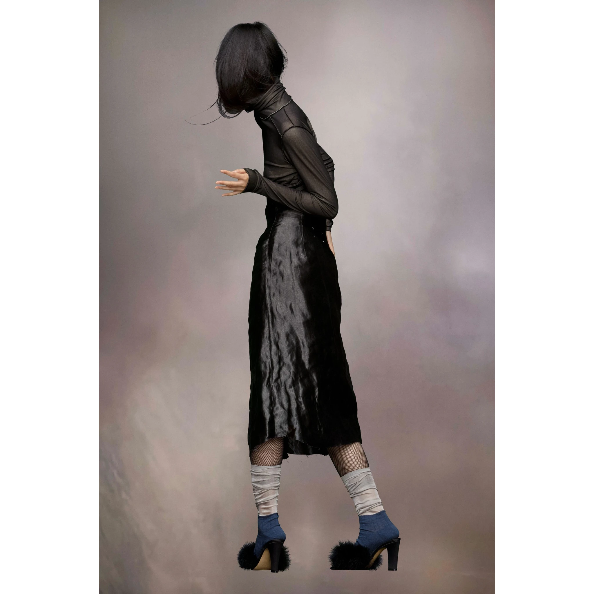 Bicolor Fibres Bodysuit