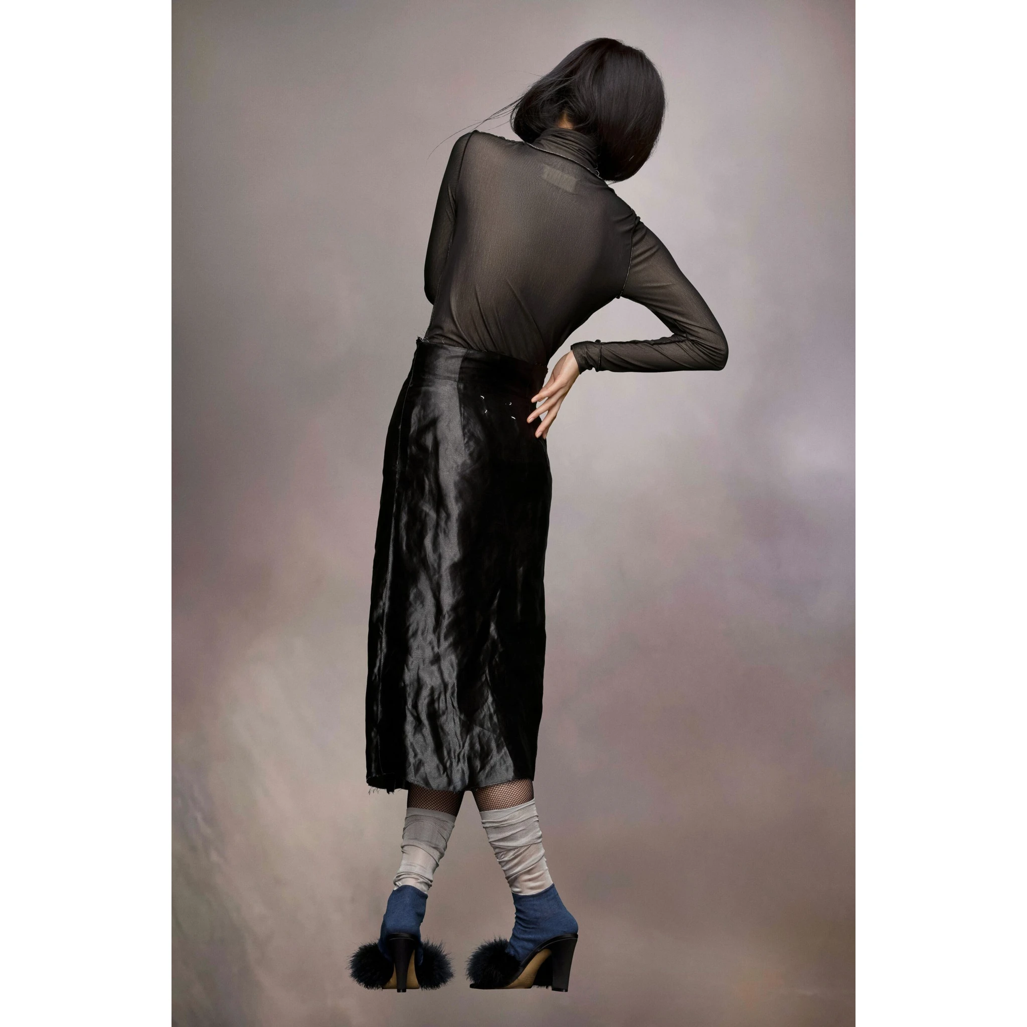 Bicolor Fibres Bodysuit