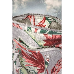 Gray Fibres Crossbody Bag