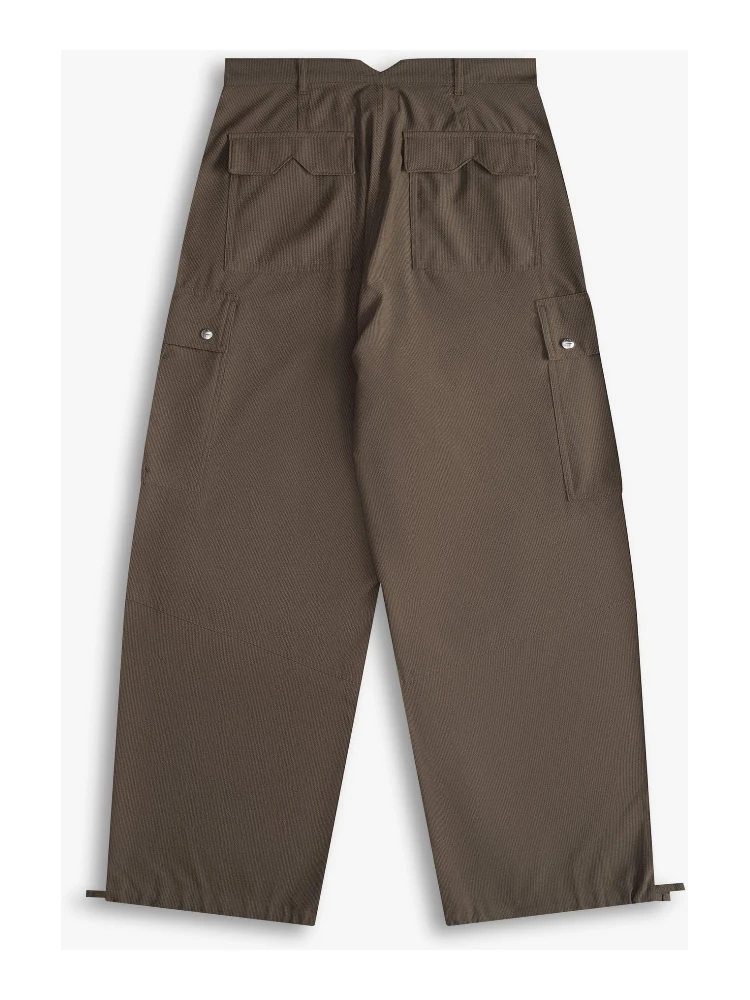 Olive Linen Cargo Pants alternative