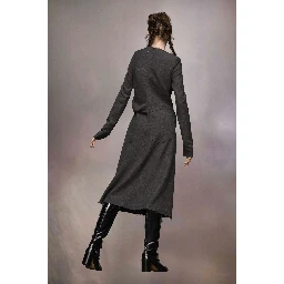 Gray Fibres Midi Dress