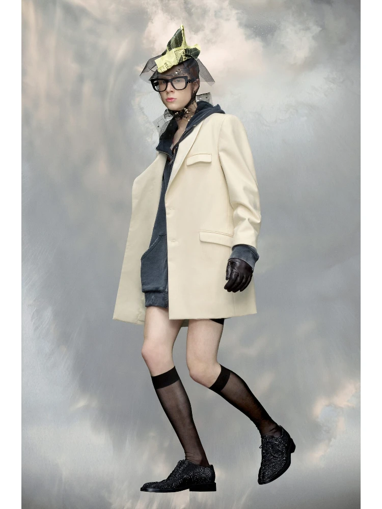 White Fibres Coat alternative